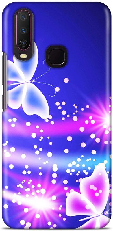 Sankee Back Cover for VIVO V1902  (Blue, Hard Case)