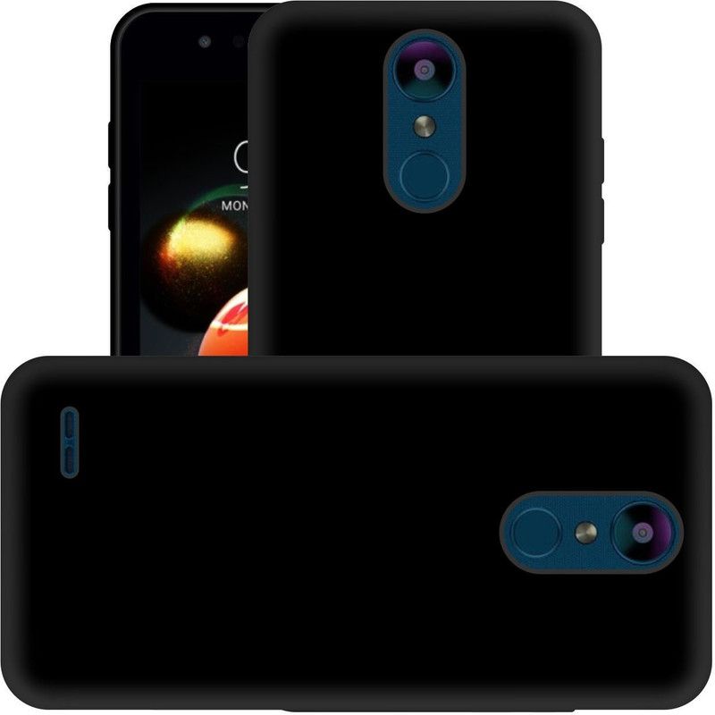 CASE CREATION Back Cover for LG K9  (Black, Grip Case, Pack of: 1)