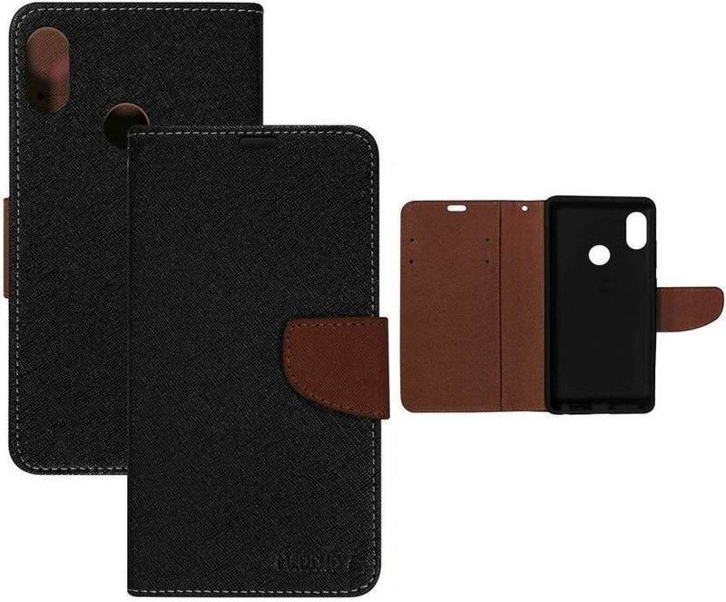 Cowboy Flip Cover for MI Redmi Note 7, Note 7s, note 7 Pro  (Brown, Grip Case, Pack of: 1)