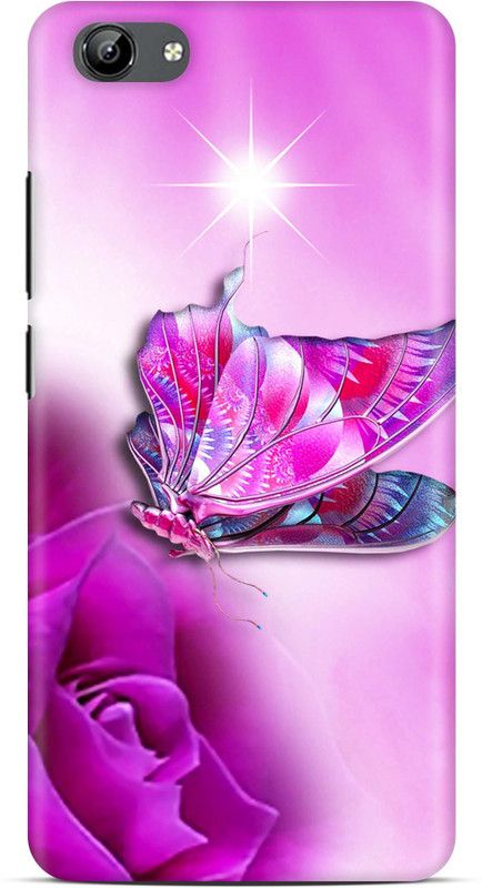 Sankee Back Cover for VIVO 1801  (Pink, Hard Case)