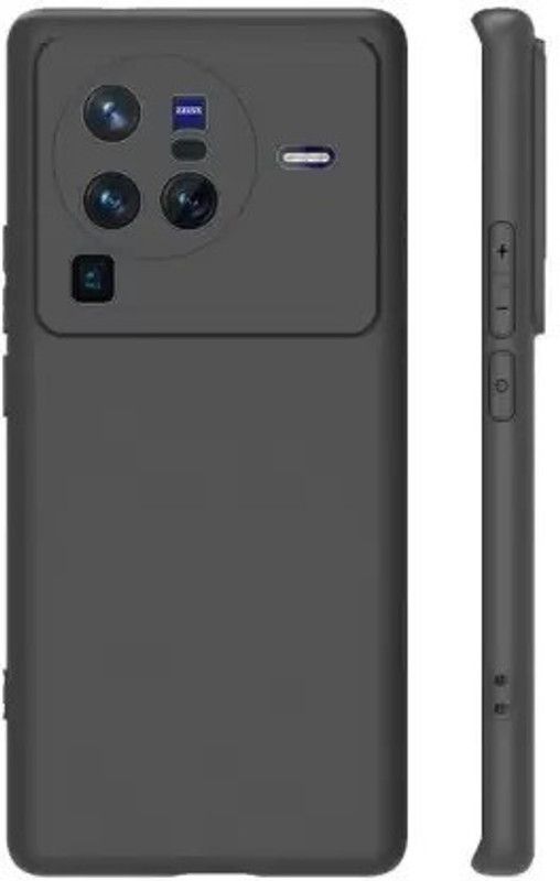 DSCASE Back Cover for Vivo X80 Pro  (Black, Shock Proof, Pack of: 1)