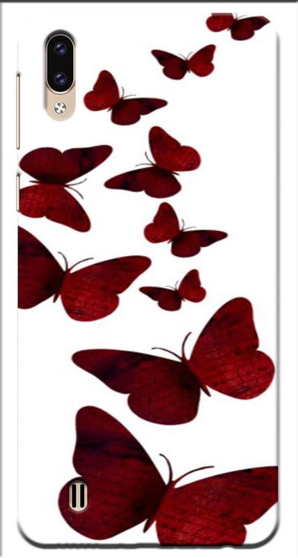 Allit Back Cover for Allit Back Cover for Samsung Galaxy M10 Back Cover / Samsung M10 Back Cover  (Multicolor, Grip Case, Silicon, Pack of: 1)