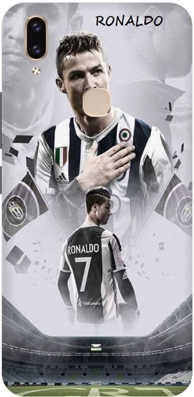 THE NARAYANA COLLECTIONS Back Cover for VIVO V9 YOUTH-1727-RONALDO BACK COVER,FOOTBALL,SPORTS  (Multicolor, Hard Case, Pack of: 1)