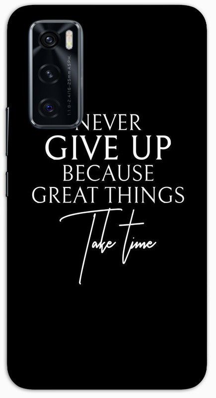 CROKIAN Back Cover for ViVO V20 SE Motivation line Back Cover  (Multicolor, Hard Case, Pack of: 1)