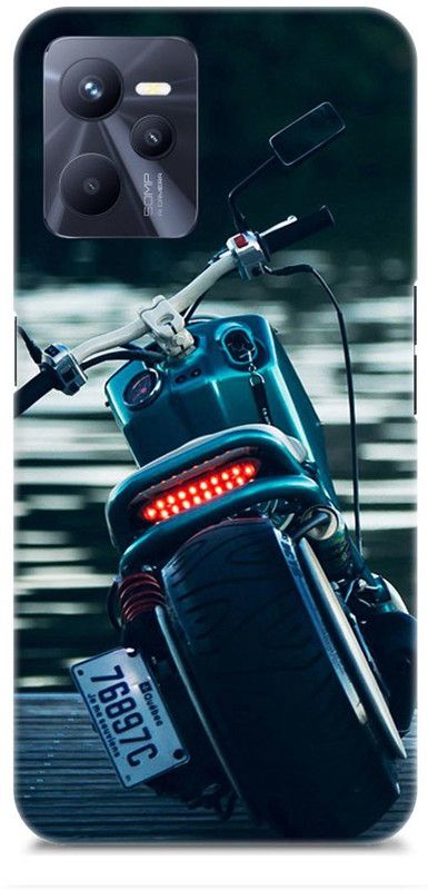 Mast Kalandar Back Cover for realme C35  (Blue)
