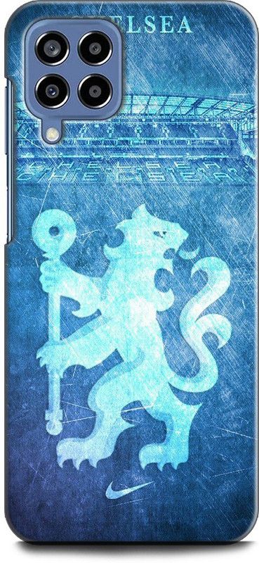 WallCraft Back Cover for SAMSUNG Galaxy M53 5G CHELSEA, FOOTBALL, BLUE, CLUB, SOCCER, POSTER  (Multicolor, Dual Protection, Pack of: 1)