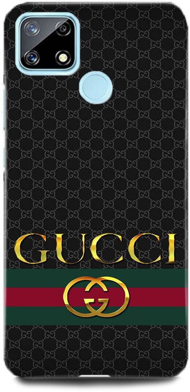 FUGGA Back Cover for Realme C12, RMX2189, GUCCI, LOGO, SIGN, SYMBOL  (Multicolor, Hard Case, Pack of: 1)