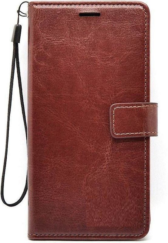 AUTOCASE Flip Cover for VIVO Y55S  (Brown, Grip Case, Pack of: 1)