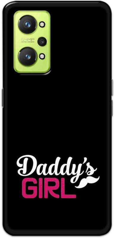 NDCOM Back Cover for Realme GT 2 Daddys Girl Girly Trendy Printed  (Multicolor, Hard Case, Pack of: 1)
