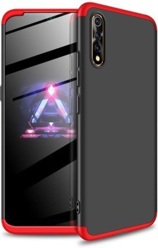 Cermarise Front & Back Case for Vivo Z1X  (Red, Dual Protection, Pack of: 1)