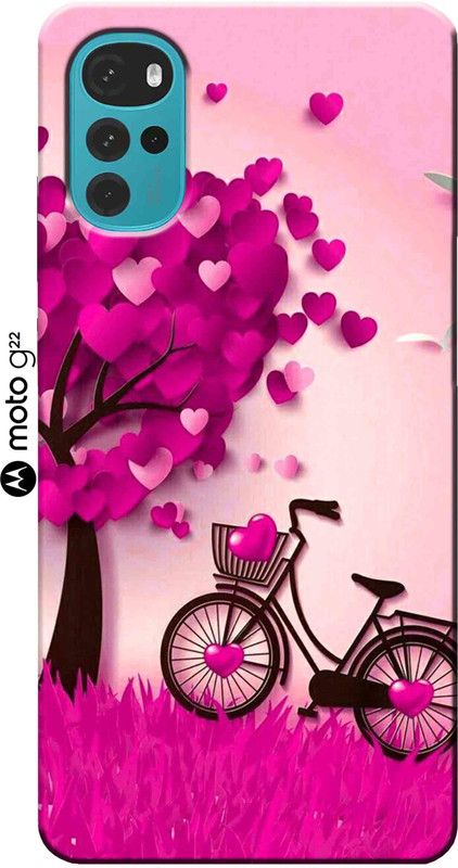 TrenoSio Back Cover for Motorola G22 2520  (Multicolor, Flexible, Silicon, Pack of: 1)
