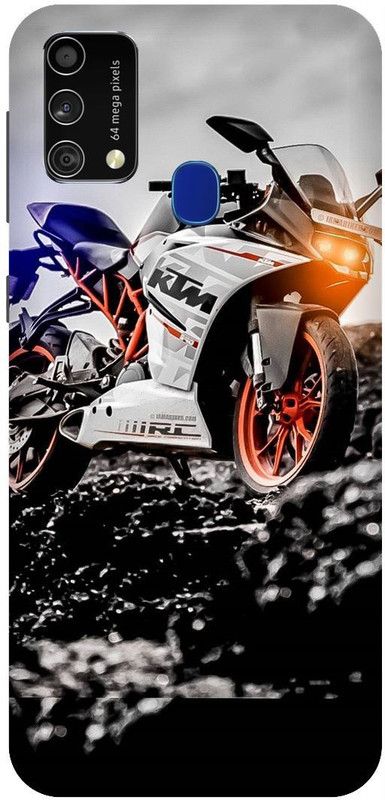 UMPRINT Back Cover for Samsung Galaxy M31 Prime KTM Sports Bike Printed Back Cover  (Multicolor, Hard Case, Pack of: 1)
