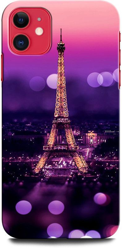 INTELLIZE Back Cover for APPLE iPhone 11 EIFFELTOWER, PARIS, HEARTS, LOVE, COLORFUL, GALAXY  (Multicolor, Hard Case)