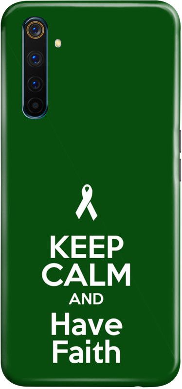LETAPS Back Cover for Realme 6 Pro  (Green, White, Hard Case)