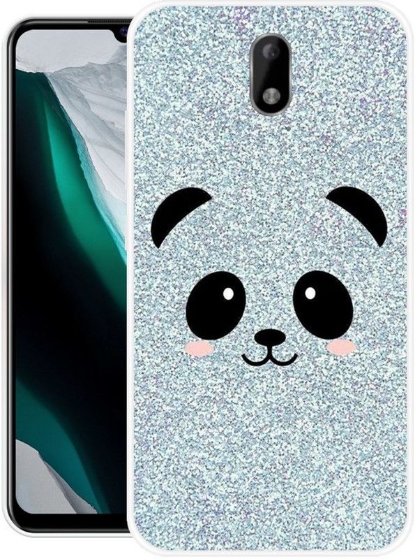 Aabra Back Cover for Itel A23  (Grey, Flexible, Silicon, Pack of: 1)
