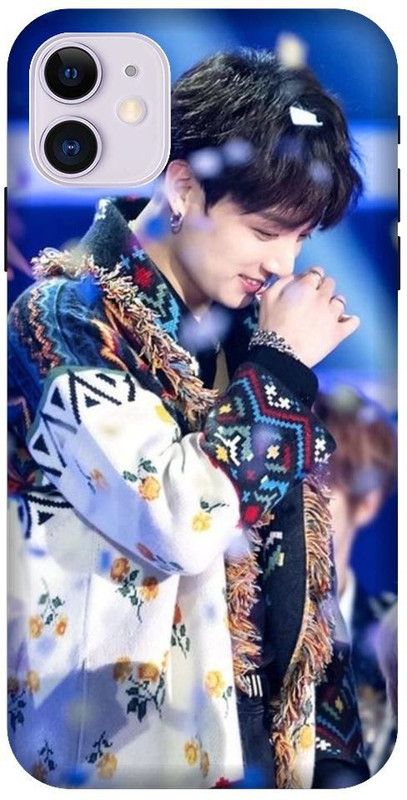 BYXIS Back Cover for iphone 11 Jungkook, BTS, Bts jungkook, Jungkook cover, BTS army, Bts cover  (Multicolor, Shock Proof, Pack of: 1)