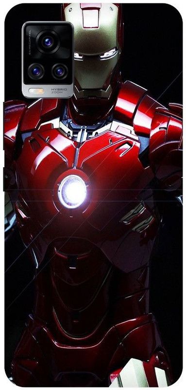 URCHIN Back Cover for Vivo V20 Iron Man, Love You 3000, Superhero, Avengers,Tony Stark, comic  (Multicolor, Shock Proof)