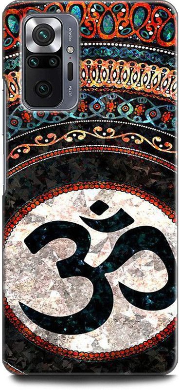 KEYCENT Back Cover for REDMI Note 10 Pro OM, LORD SHIVA, OM SYMBOL, GOD  (Multicolor, Pack of: 1)