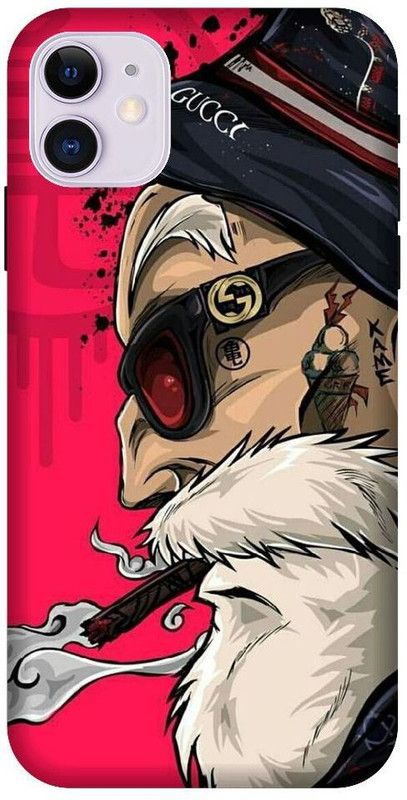 BYXIS Back Cover for iphone 11 Master roshi, Master of goku, Goku, Dragon ball Z, Cool  (Multicolor, Shock Proof, Pack of: 1)