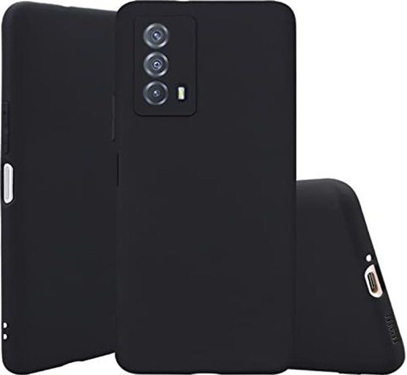 INFINITYWORLD Back Cover for iQOO Z5 5G  (Black, Shock Proof, Pack of: 1)