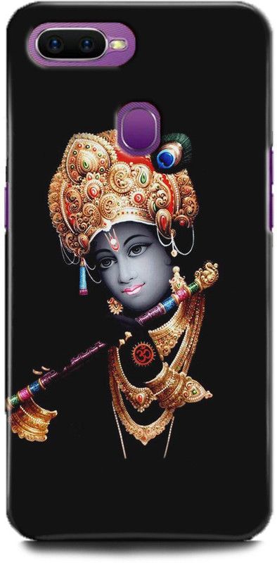 INTELLIZE Back Cover for Oppo A7/CPH1901 krishna,Printed  (Multicolor, Shock Proof)