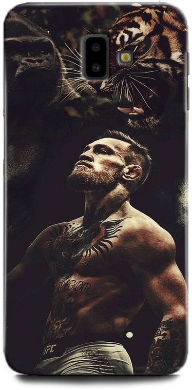 WallCraft Back Cover for SAMSUNG Galaxy J6 Plus CONOR MCGREGOR, UFC, BOXER, MMA, FIGHTER, SPORTS  (Multicolor, Dual Protection, Pack of: 1)