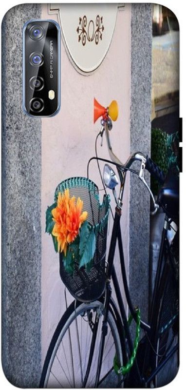 LUCKY MOBI.COM Back Cover for REALME NARZO 20 PRO ( cycle wallpaper) PRINTED BACK COVER  (Multicolor, Waterproof, Pack of: 1)