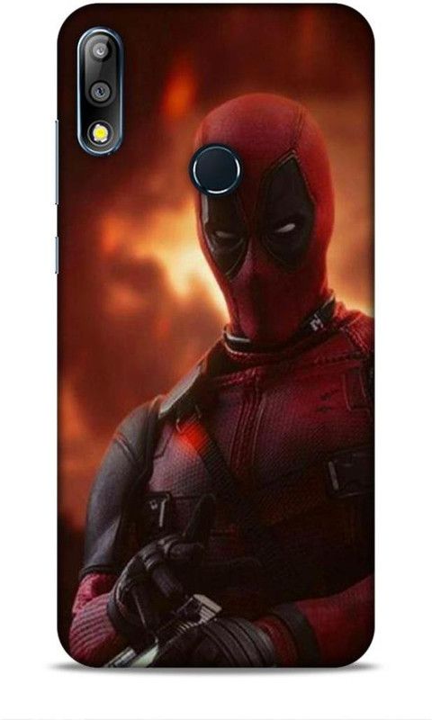 MAPPLE Back Cover for Asus Zenfone Max Pro M2 (Printed / Deadpool / Marvel / Superhero)  (Multicolor, Hard Case, Pack of: 1)