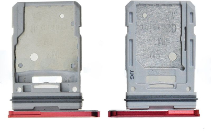 SPAREWARE Sim Card Tray  (Compatible With Samsung Galaxy S20 FE : Red)