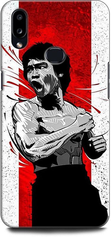 KEYCENT Back Cover for SAMSUNG Galaxy M01s BRUCE LEE, LEGEND, PIC ART, SUPERHERO  (Multicolor, Shock Proof, Pack of: 1)