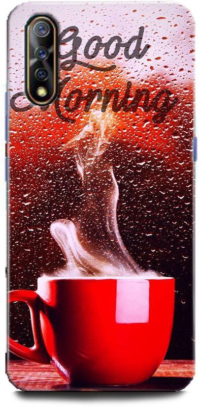 Afterglow Back Cover for Vivo Z1x GOOD MORING  (Multicolor, Shock Proof, Pack of: 1)