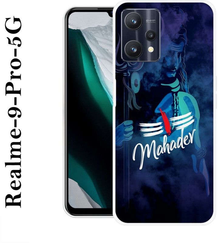KLC Back Cover for Realme 9 Pro 5G  (Blue, Grip Case, Silicon)