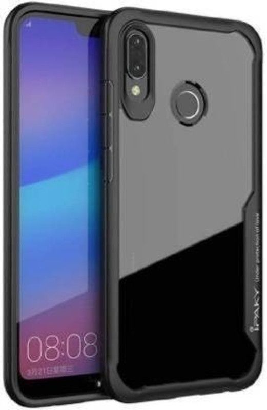 KRBL Back Cover for Samsung Galaxy A20  (Black, Transparent, Shock Proof, Pack of: 1)