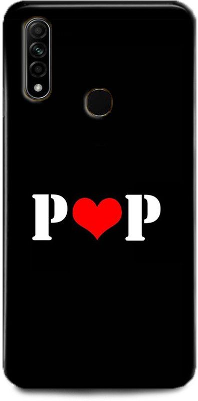 Afterglow Back Cover for OPPO A31 P P, P LOVES P, P NAME, LETTER, ALPHABET, PP LOVE, HART  (Multicolor, Shock Proof, Pack of: 1)