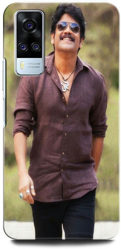 INTELLIZE Back Cover for Vivo Y31 V2036 AKKINENI NAGARJUNA, ACTOR, ACTION HERO, NAGARJUNA  (Multicolor, Hard Case, Pack of: 1)