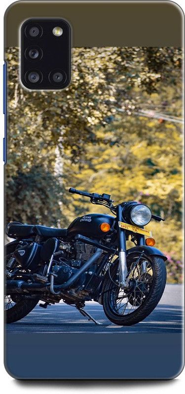 Afterglow Back Cover for SAMSUNG Galaxy A31 ROYAL ENFIELD, BIKE, MOTORCYCLE, MOTORBIKE  (Multicolor, Shock Proof, Pack of: 1)
