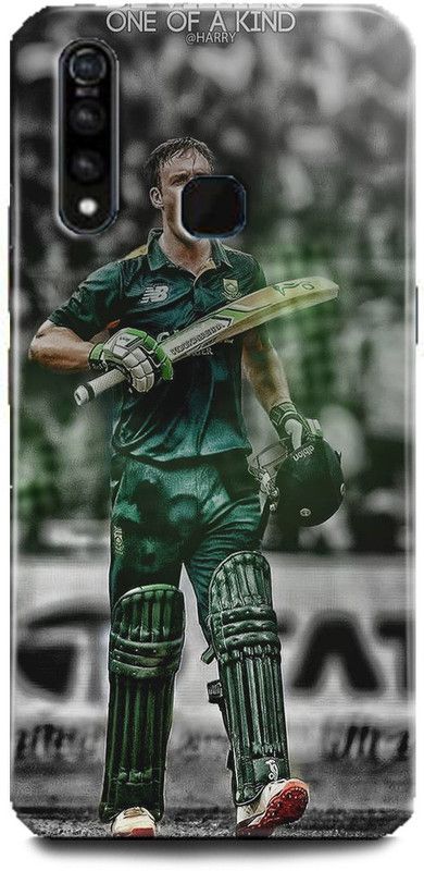 INTELLIZE Back Cover for Vivo Z1Pro/1951 AB de Villiers,Printed  (Multicolor, Shock Proof, Pack of: 1)