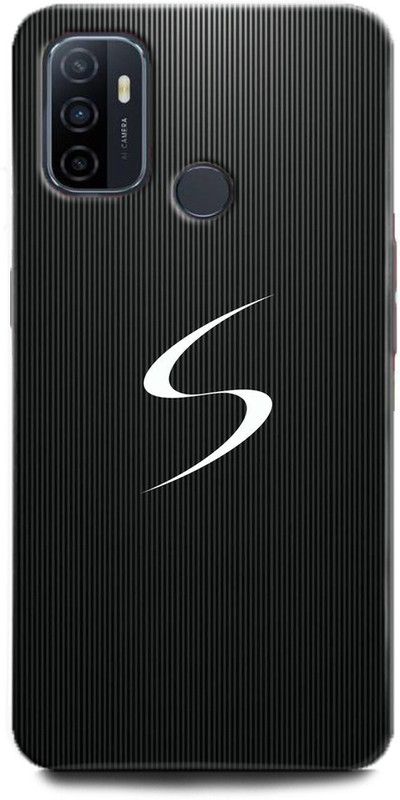 Afterglow Back Cover for Oppo A33 S, S LETTER, S NAME, S ALPHABET, DESIGN, BLUE  (Multicolor, Shock Proof, Pack of: 1)