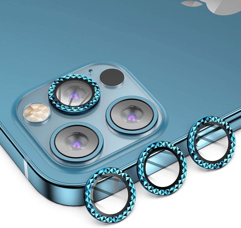 Mobilive Back Camera Lens Glass Protector for Apple iPhone 13 Pro  (Pack of: 3)