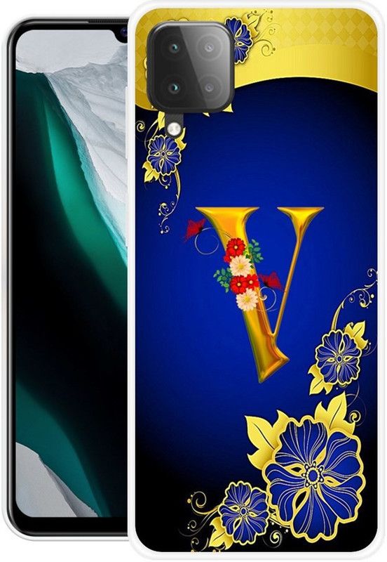 BLUEBUG Back Cover for Samsung Galaxy M12, Samsung Galaxy A12  (Blue, Grip Case, Silicon, Pack of: 1)