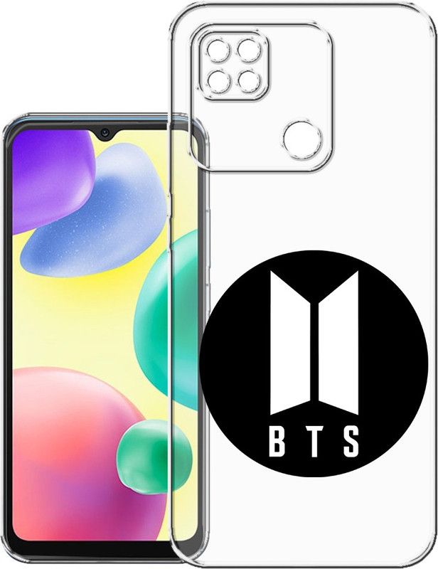 HANIRY Back Cover for Redmi 10A / 220233L2C mobile cover | BTS | Designer | PNG_36  (Multicolor, Flexible, Silicon, Pack of: 1)