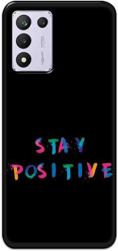 NDCOM Back Cover for Realme 9 5G Speed Edition Stay Positive Printed  (Multicolor, Hard Case, Pack of: 1)