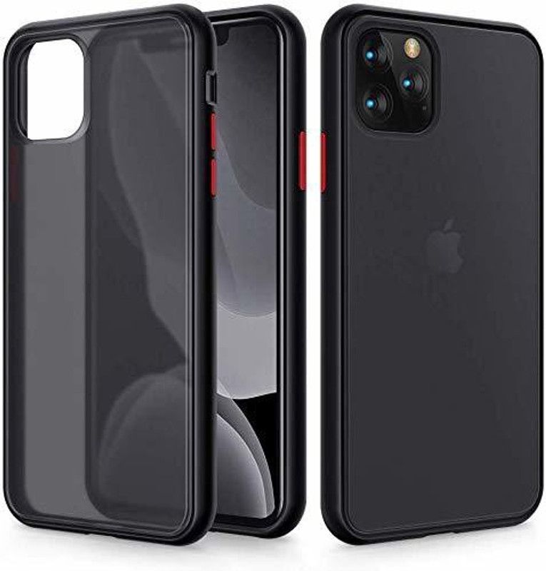 ortono Back Cover for iPhone 11  (Black, Flexible)