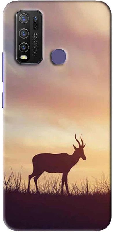 NDCOM Back Cover for VIVO Y50 Elk Printed  (Multicolor, Hard Case, Pack of: 1)
