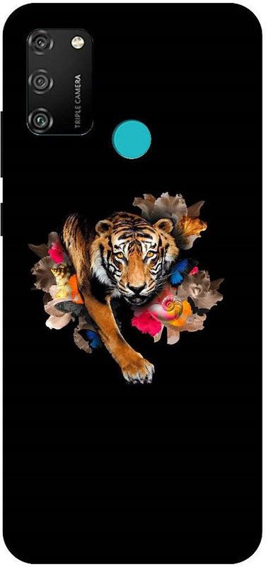 URCHIN Back Cover for Honor9A cheeta, tiger, lion, animal, flowers, guccie  (Multicolor, Shock Proof, Pack of: 1)