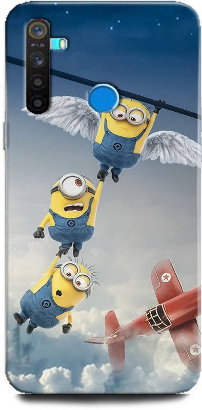 Afterglow Back Cover for realme Narzo 10 MINIONS, CUTE, FUNNY, CARTOON, MINIONS CUTE, CUTE  (Multicolor, Shock Proof, Pack of: 1)