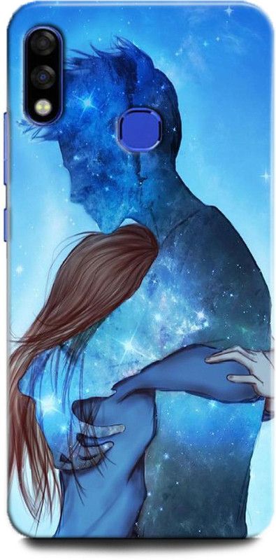 INDICRAFT Back Cover for Infinix Hot 7, X625C SWEET HUG, LOVE, GIRL AND BOY, COUPLES, TOGETHER  (Multicolor, Hard Case, Pack of: 1)