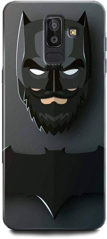 Afterglow Back Cover for SAMSUNG Galaxy J8 BATMAN, DARK KNIGHT, GHOTHAM, POSTER, SUPERHERO, DC COMIC  (Multicolor, Shock Proof, Pack of: 1)