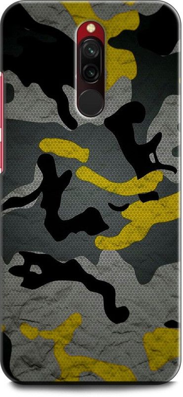 Wall Art Back Cover for Redmi 8 ARMY, ARMY LOGO, SOLDIER, MILITARY  (Multicolor, Dual Protection, Pack of: 1)