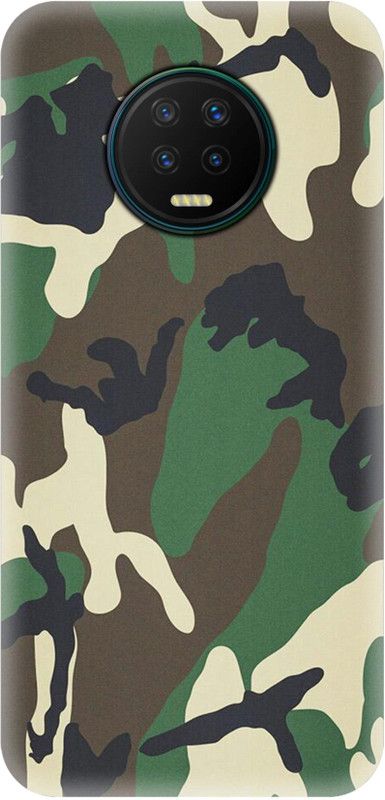 Smutty Back Cover for Infinix Note 7 - Camouflage Print  (Multicolor, Hard Case, Pack of: 1)